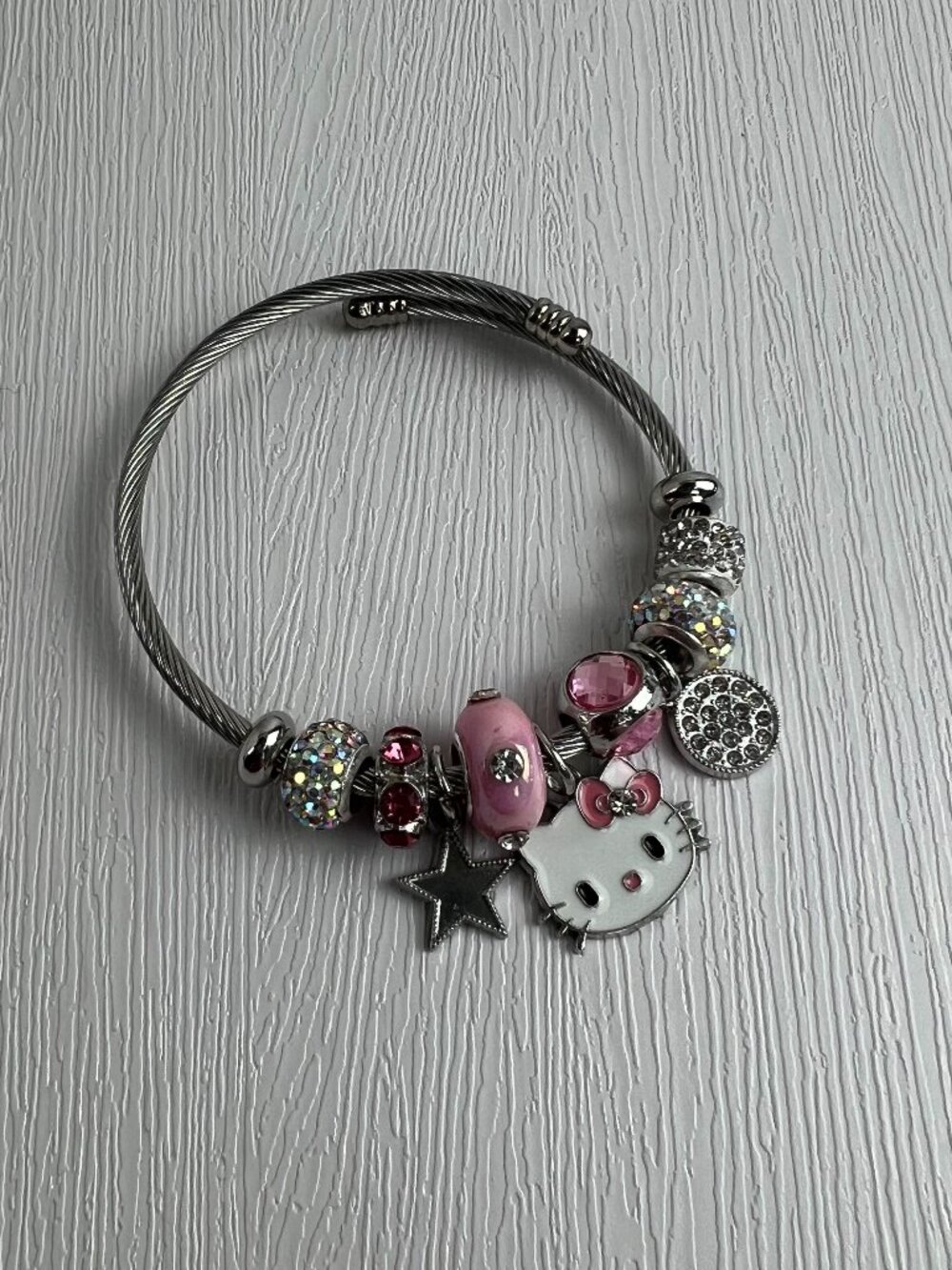 Pink Hello Kitty Bracelet cute